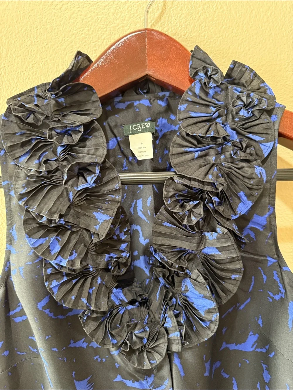 J. Crew sleeveless blouse